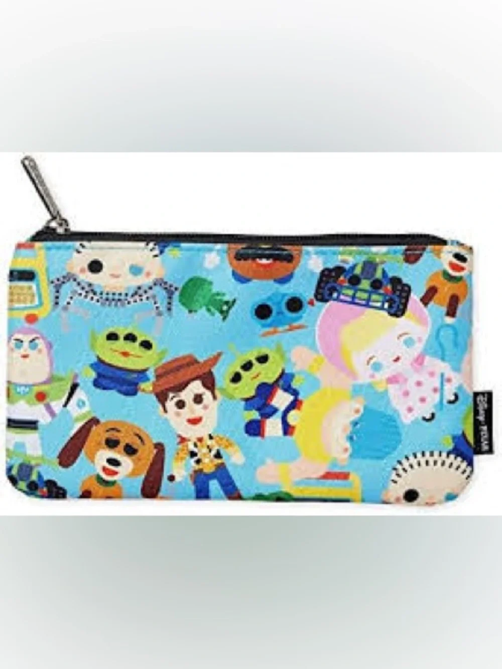 New Disney Loungefly Cuties Coin Cosmetic Zip Pouch